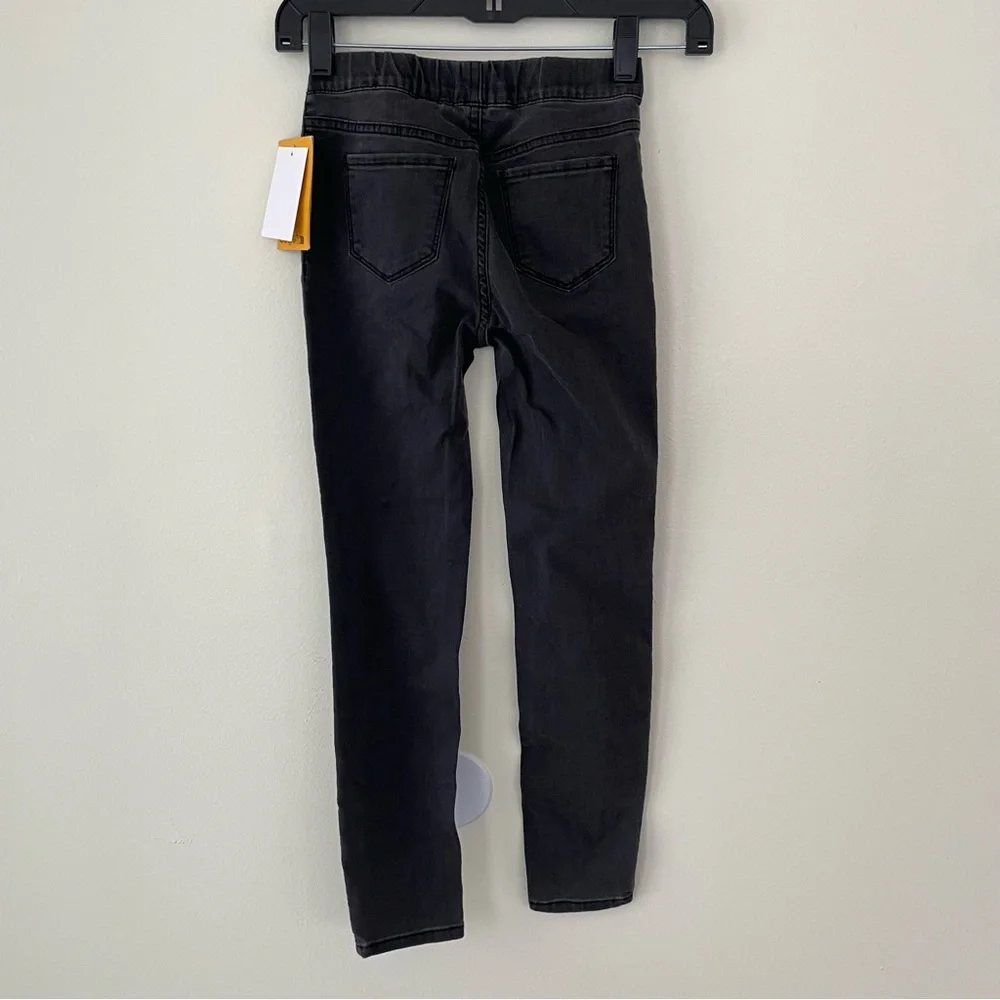 NWT H&M Recycled Cotton Black Charcoal Jeggings Pants size 8